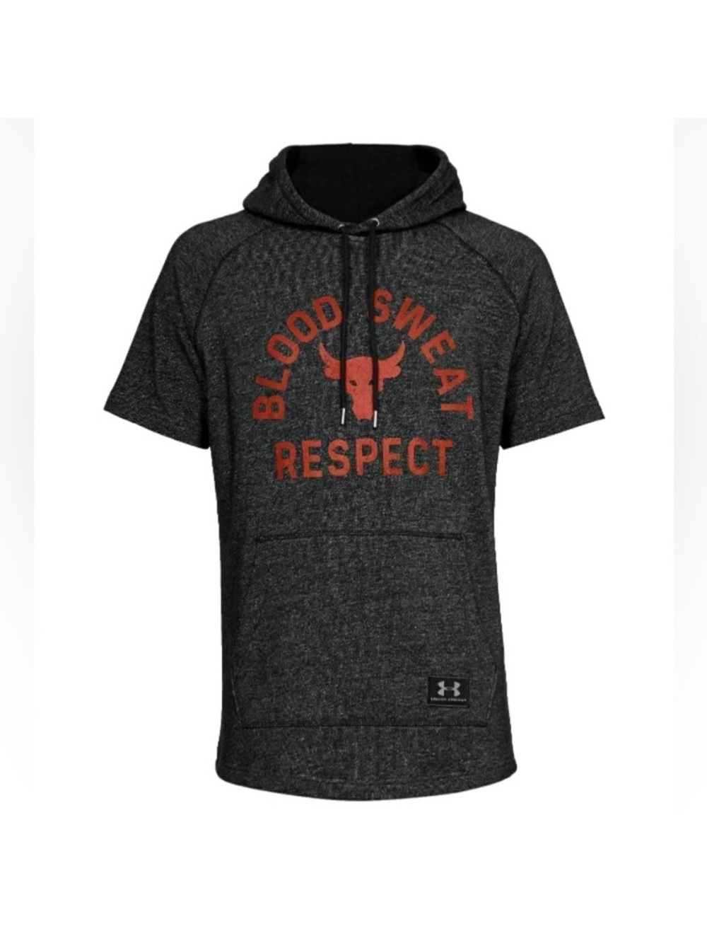 Under Armour X UA Project Rock Blood Sweat Respect Hoodie 1327409 XL